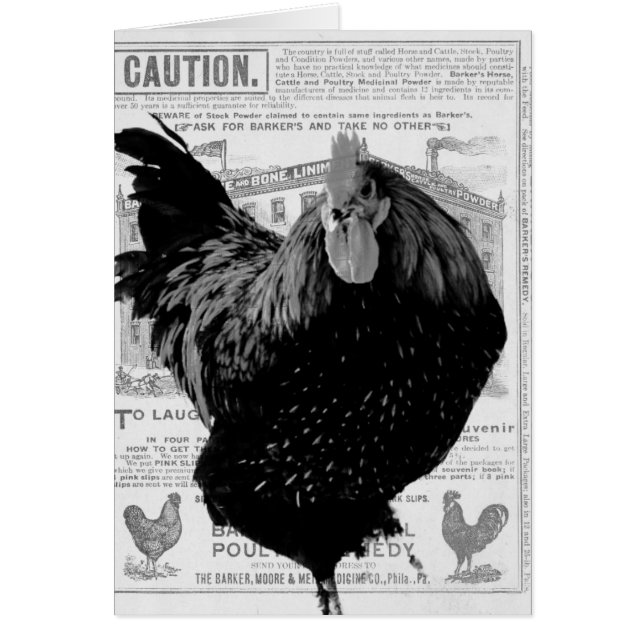 Baker's Special Poultry Cards (Front)
