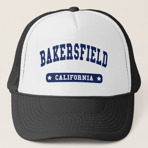Bakersfield California College Style t shirts Trucker Hat