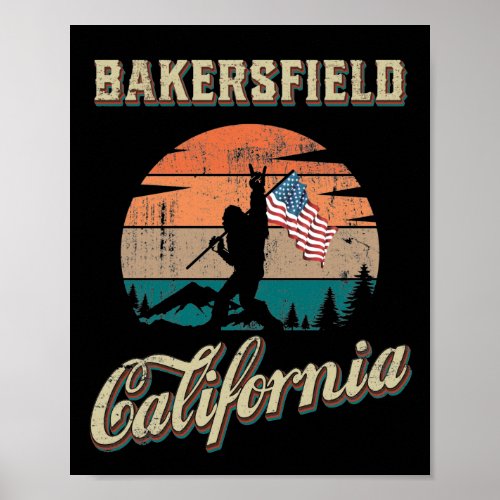 Bakersfield California Poster