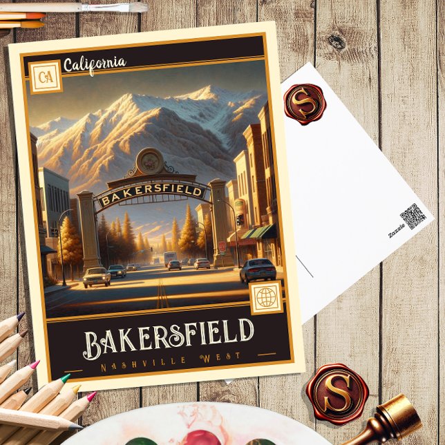 Bakersfield, California | Vintage Postcard (Creator Uploaded)