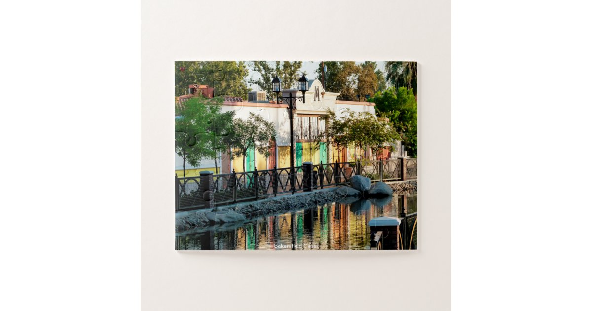 Bakersfield Canal Jigsaw Puzzle Zazzle