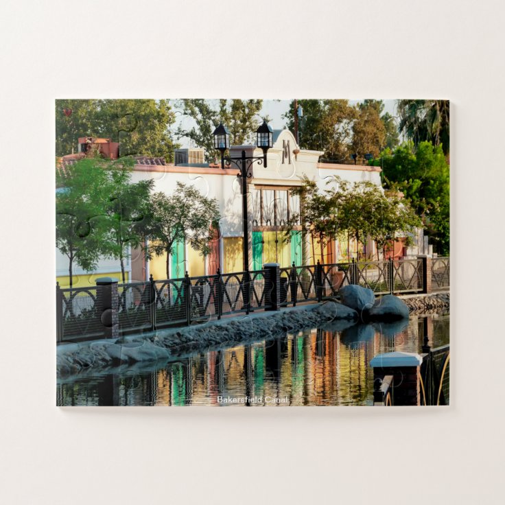 Bakersfield Canal Jigsaw Puzzle Zazzle