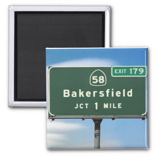 Bakersfield Exit Magnet