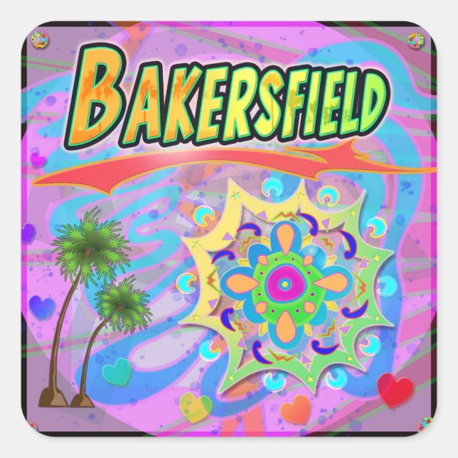 Bakersfield True Progress Sticker (Front)