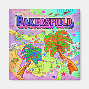 Bakersfield Vacation Target Magnet