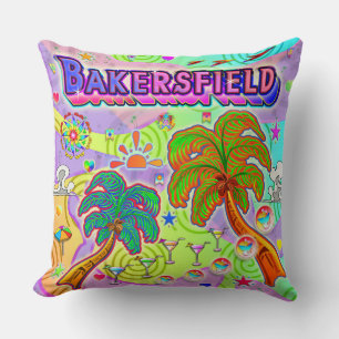 Bakersfield Vacation Target Pillow