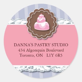 Bakery Address Labels by colourfuldesigns at Zazzle