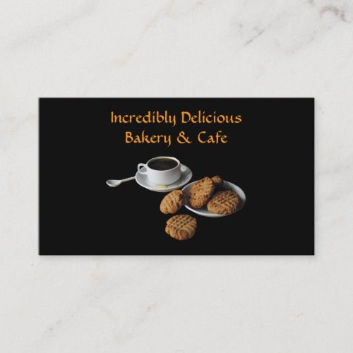 Bakery and Cafe Business Cards