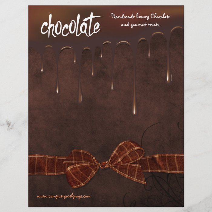 Bakery and Chocolatier Bake Sale Flyer
