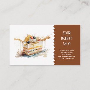 Bakery Bake business card