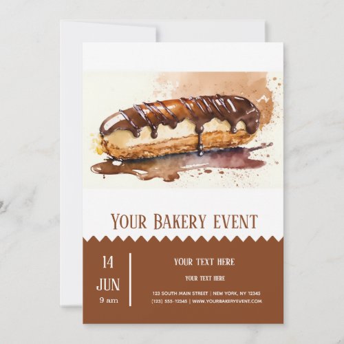 Bakery Bake event Invitation