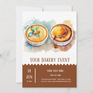 Bakery Bake event Invitation