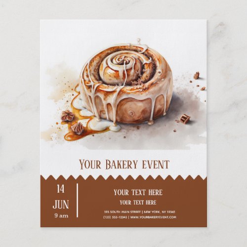 Bakery Bake flyer