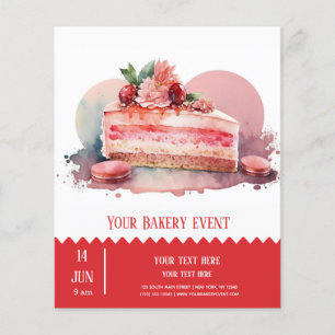 Bakery Bake flyer