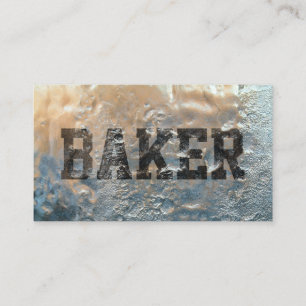 Bakery Baker Cool Frozen Business Card