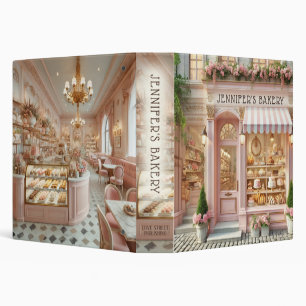 Bakery Bakers Baking Recipes 3 Ring Binder