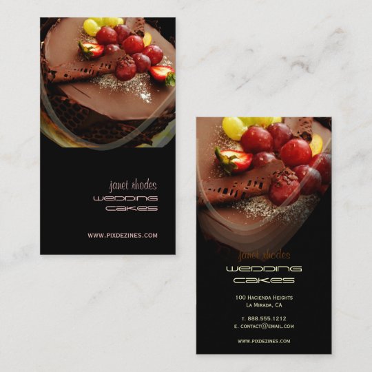 Bakery Business Shop Business Card | Zazzle.com