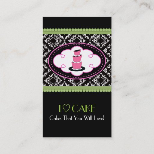Customizable Bakery Boutique Business Cards