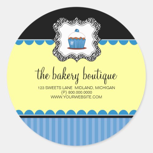 Bakery Boutique Business Stickers
