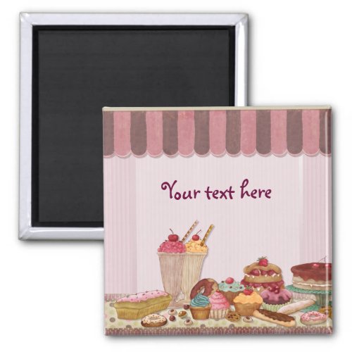 Bakery Boutique Cakes _ Patisserie Magnet
