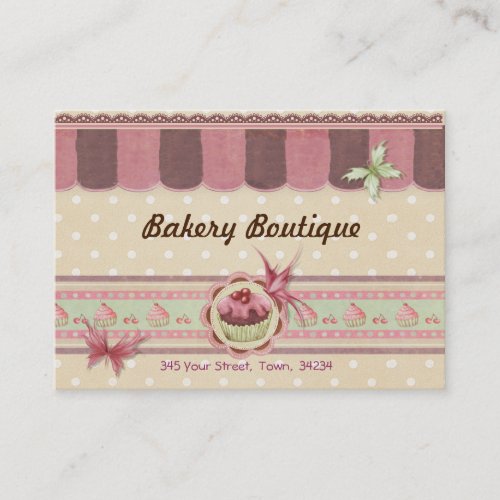 Bakery Boutique Patisserie Business Card 3