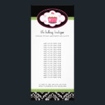 Bakery Boutique Rack Cards<br><div class="desc">This rack card design can be used for a variety of purchases such as price listings, product descriptions, etc. All card text can be customized by you- if you need help just click on the contact link to send the designer a personal message.</div>