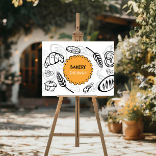 Bakery Bread Illustrations Foam Board