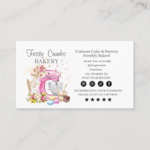 Bakery Business APPOINTMENT Card