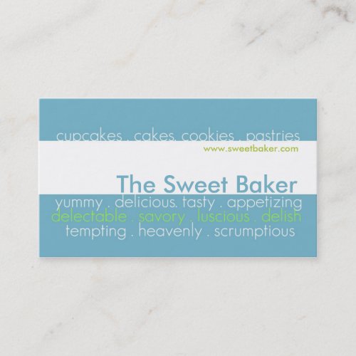 Bakery Business Cards