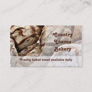 Bakery business card
