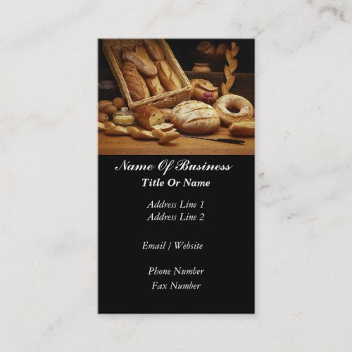 Bakery Business Card