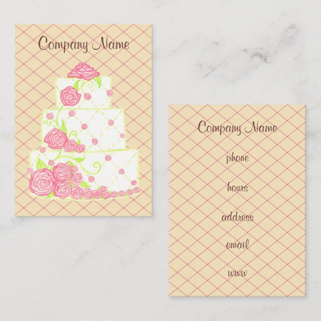 Bakery Business Card (Front/Back)