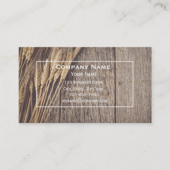 Bakery Business Card by bbourdages at Zazzle