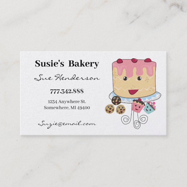 Bakery Business Card (Front)