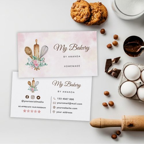 Bakery  business card