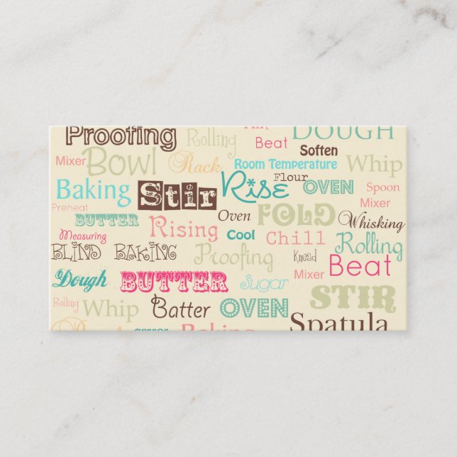 Bakery Business Card (Front)