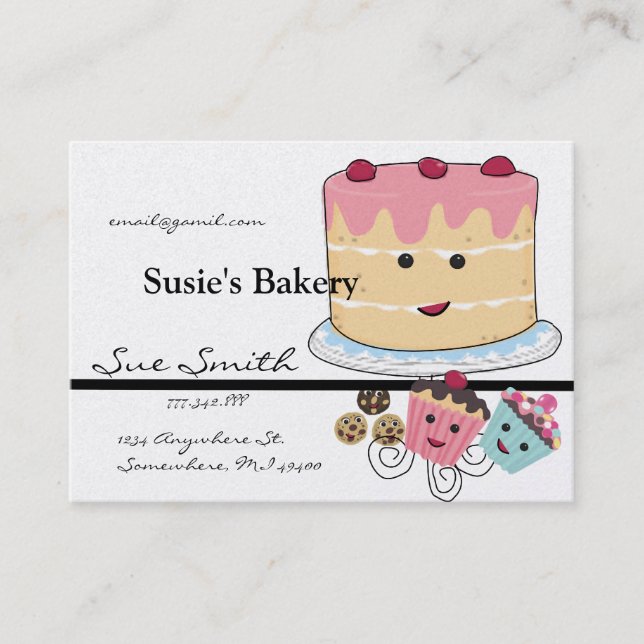 Bakery Business Card - (Front)