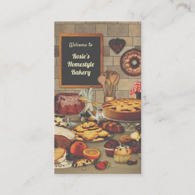 Bakery Business Card (Front)