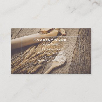 Bakery Business Card by bbourdages at Zazzle