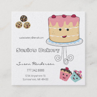 Bakery Business Card - - Customized