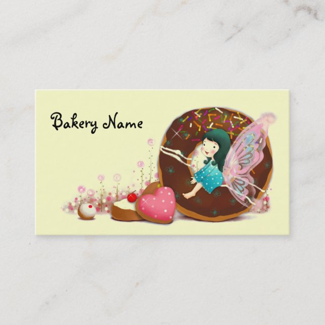 Bakery Business Card Fairy (Front)