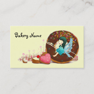Bakery Business Card with Fairy
