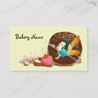 Bakery Business Card with Fairy