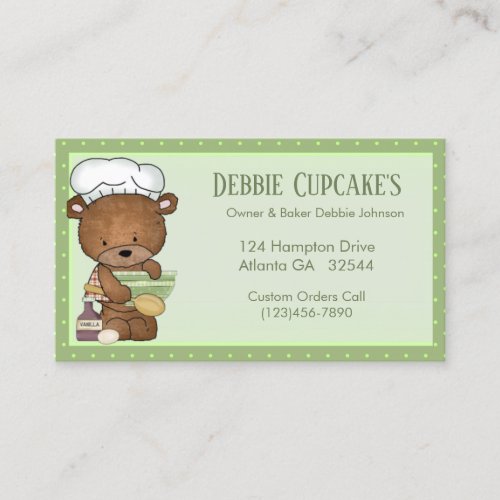 Bakery Business Cards