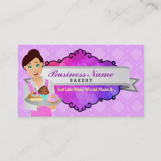 Bakery business cards (Front)