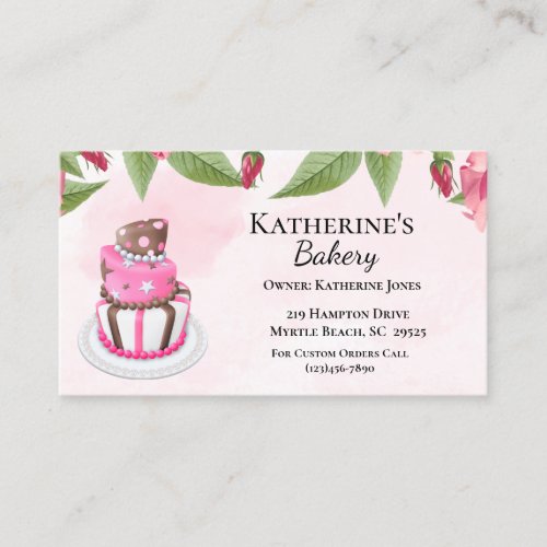 Bakery Business Cards