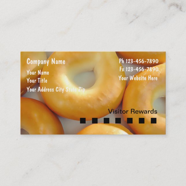 Bakery Business Cards (Front)