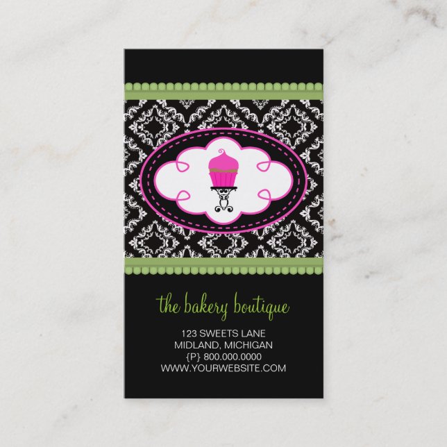 Bakery Business Cards (Front)