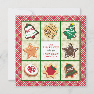 Bakery Business Christmas Cards