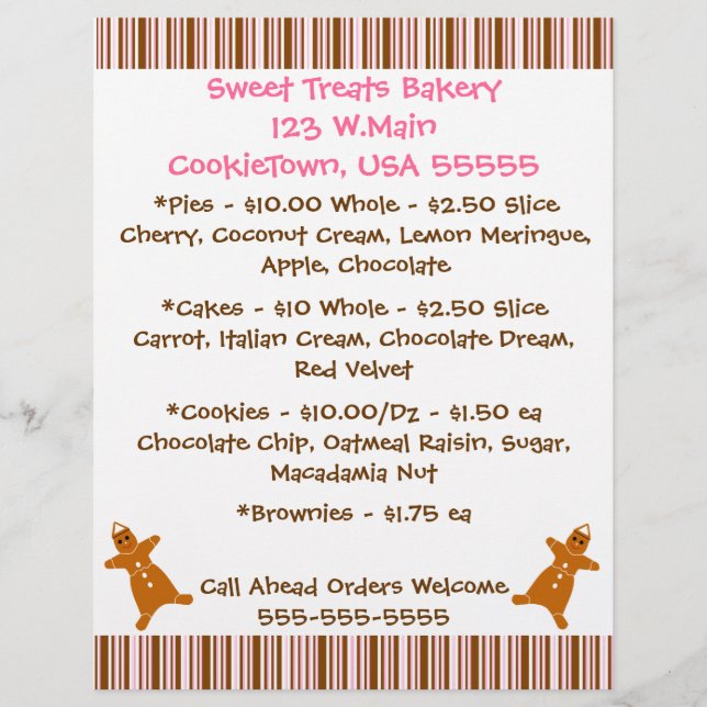 Bakery Business Flyer (Front)